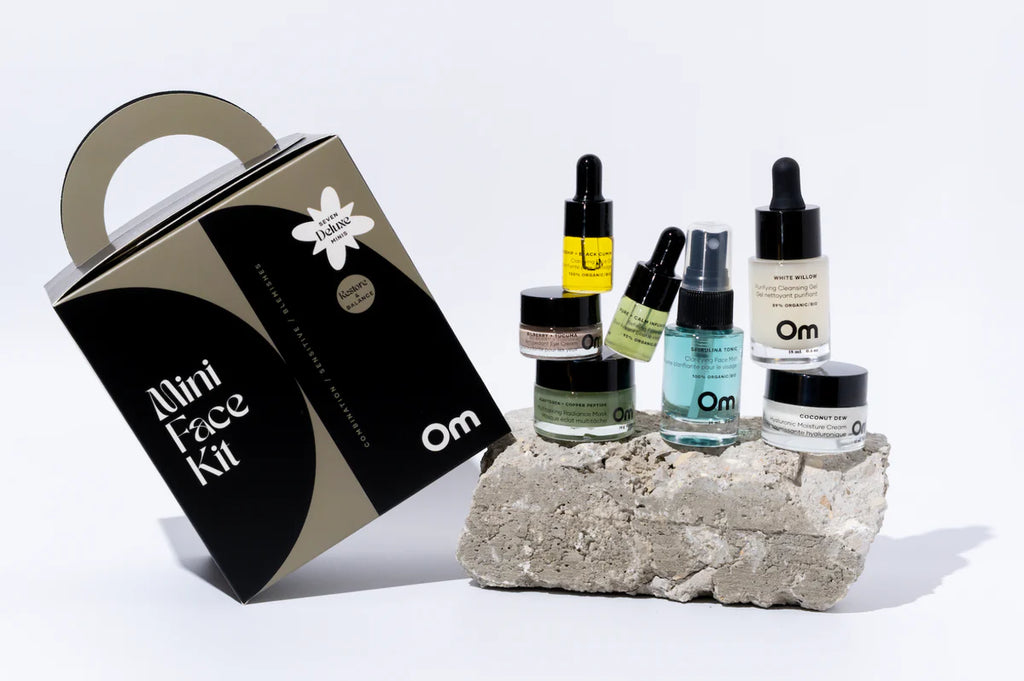 Om Mini Face Care Kit Combination, Sensitive, Blemish Prone